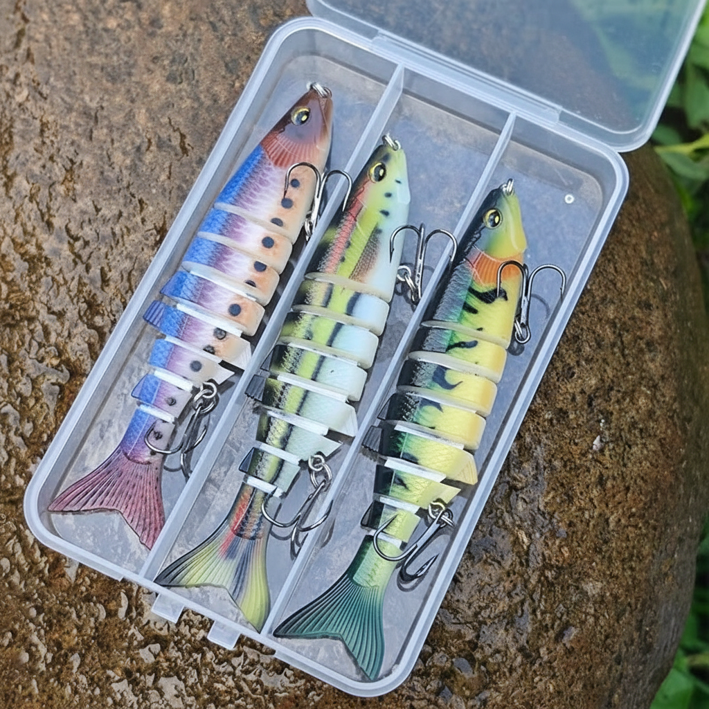 Swimbait 3x met Doos