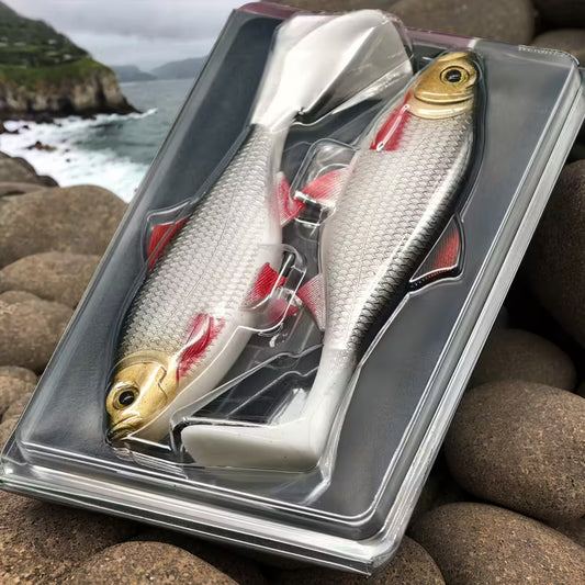 Softbait Grijs/Wit 2x