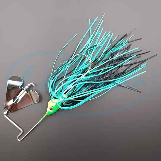 Buzzbait Blauw/Zwart