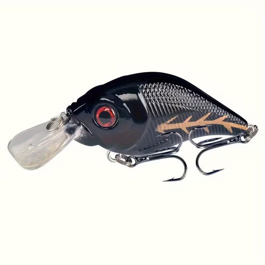 Snoekaas Crankbait Zwart 1stuk