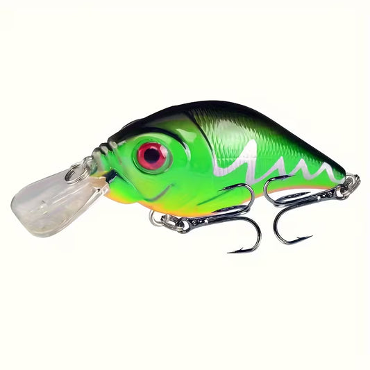 Snoekaas Crankbait Groen Zwart 1stuk