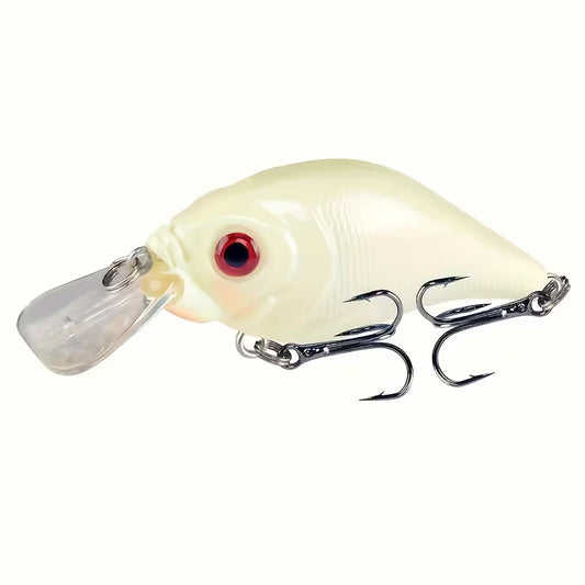 Snoekaas Crankbait Wit 1stuk